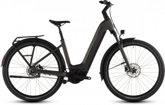 Cube Touring Hybrid Comfort SLX 800 28'' Easy Entry E-Bike Trekking Pedelec charcoal/chrome 2026 