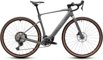 Cube Nuroad Hybrid C:62 Race 400X 28'' Carbon E-Bike Gravel Pedelec oldgrey/grey 2027 