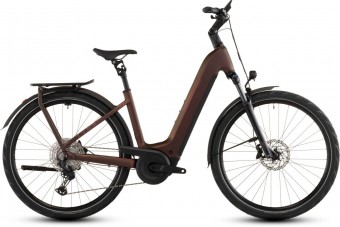 Cube Kathmandu Hybrid Pro 800 28'' Easy Entry E-Bike Trekking Pedelec sunglow/chrome 2026 