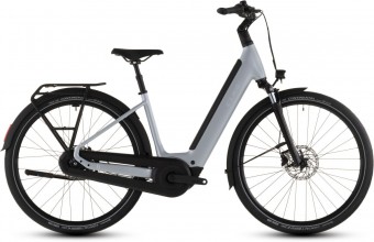 Cube Supreme Hybrid Comfort ONE 600 26'' / 28'' Easy Entry E-Bike City Pedelec foggrey/reflex 2026 