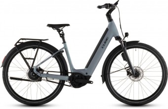 Cube Supreme Hybrid Deluxe SLX 600 28'' Easy Entry E-Bike City Pedelec seagrey/black 2026 