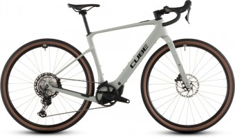 Cube Nuroad Hybrid C:62 Race 400X 28'' Carbon E-Bike Gravel Pedelec reedbeige/black 2026 