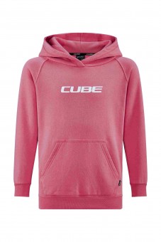 Cube Organic Rookie Kinder Freizeit Hoodie / Pullover light pink 2026 M (122/128)