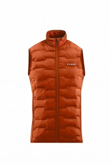 Cube Padded Freizeit Weste orange 2027 