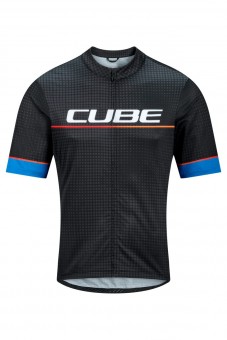 Cube Cmpt Teamline Fahrrad Trikot kurz schwarz 2026 L (50/52)