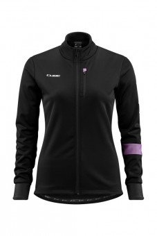 Cube Blackline Softshell Damen Fahrrad Jacke schwarz 2026 