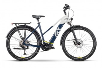 Husqvarna Cross Tourer CT3 27.5'' Damen Pedelec E-Bike Trekking Fahrrad weiß/blau 2024 