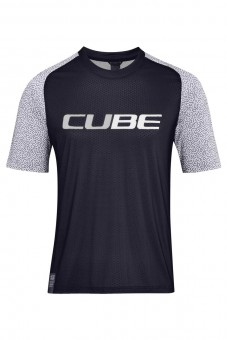 Cube Vertex Fahrrad Trikot kurz schwarz 2026 S (44/46)