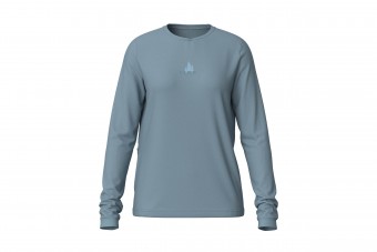 Cube Soft Touch Damen Fahrrad Trikot lang blau 2026 
