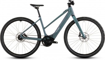 Cube Editor Hybrid SLT 400X 28'' Trapeze E-Bike City Pedelec smaragdgrey/prism 2026 