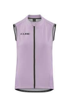 Cube Blackline Softshell Damen Fahrrad Windweste lila 2026 