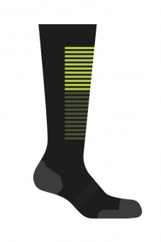 Cube Extra High Cut Fahrrad Socken grau 2026 