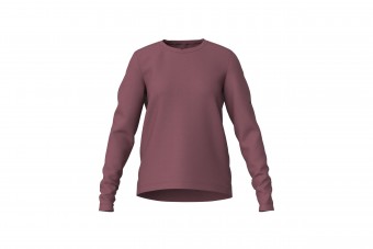 Cube Funktionsshirt Damen Fahrrad Trikot lang bordeaux rot 2026 