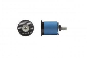 Cube Natural Fit Fahrrad Sicherheitslenkerstopfen 18mm schwarz 