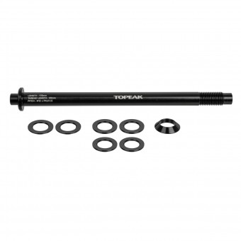 Topeak ZI:RAK Thru-Axle 12 x 1.5mm Steckachse für ZI:RAK Fahrradgepäckträger schwarz 