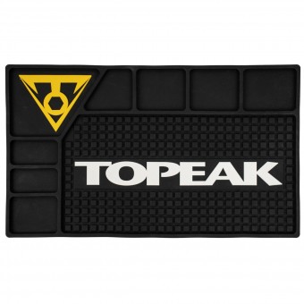 Topeak WorkBench Pad Silikonmatte für Organistaion auf Werkbank schwarz 