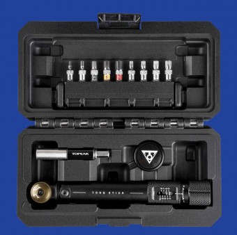 Topeak Torq Stick Pro 2-10 Nm Drehmomentschlüssel Werkzeugbox schwarz 