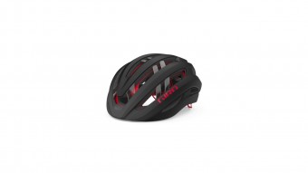 Giro Aries Spherical Rennrad Fahrrad Helm matt schwarz/rot 2025 