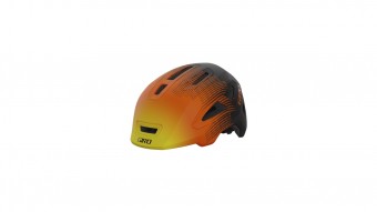 Giro Scamp II Kinder Fahrrad Helm matt orange/schwarz 2024 