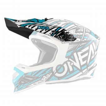 O'neal Visor 8 Series Synthy Helm Visier mint grün/weiß Oneal 