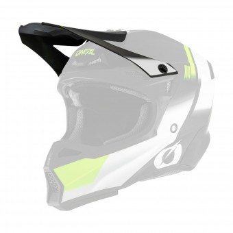 O'neal 10 Series Hyperlite Blur Visor Helm Blende Schirm schwarz/gelb Oneal 