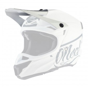 O'neal 5 Series Polyacrylite Reseda Visor Helm Blende Schirm grau/schwarz Oneal 