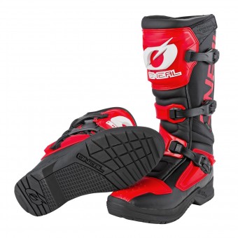O'neal RSX MX Motocross Supermoto Motorrad Stiefel rot/schwarz 2024 Oneal 