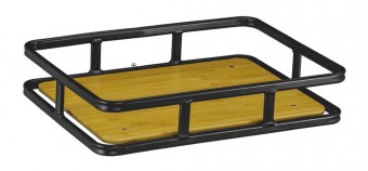 Bergamont Basket Korb (low rails) vorne / hinten beige 