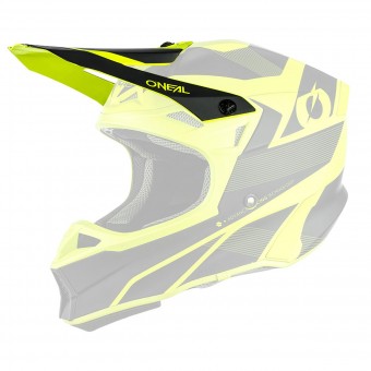 O'neal 10 Series Compact Visor Helm Blende Schirm schwarz/gelb Oneal 