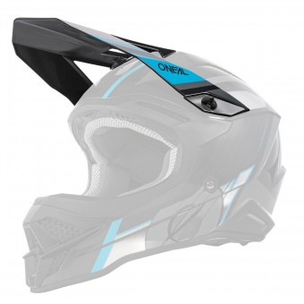 O'neal 3 Series Vision Visor Helm Blende Schirm schwarz/grau Oneal 