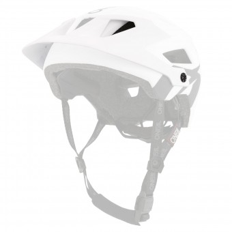 O'neal Defender Solid Visor Helm Blende Schirm weiß Oneal 