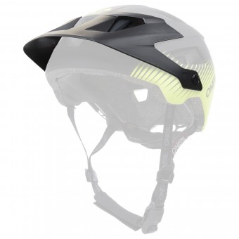 O'Neal Defender Grill Visor Helm Blende Schirm schwarz/gelb Oneal 