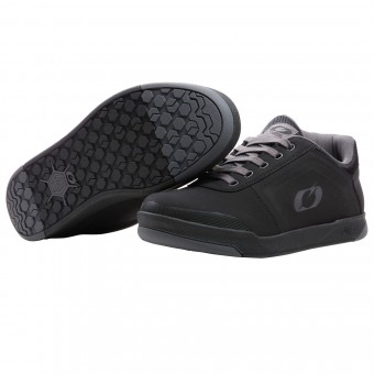 O'Neal Pinned Pro Flat Dirt MTB Fahrrad Schuhe schwarz/grau 2026 Oneal 