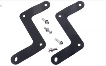 Qio Adapter für Frontgepäckträger Ben / Luk am Qio EinsX schwarz 