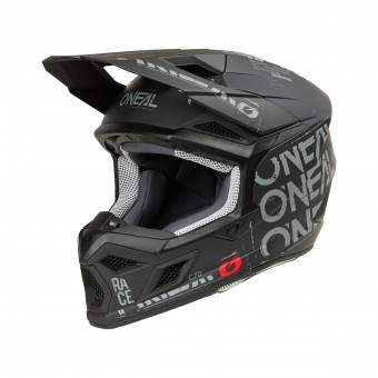 O'Neal 3 Series Static Motocross Enduro MTB Helm schwarz/grau 2025 Oneal 