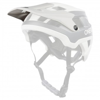 O'Neal Defender Solid Visor Helm Blende Schirm grau/schwarz Oneal 