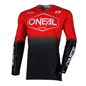 O'Neal Mayhem Hexx FR Jersey Trikot lang schwarz/rot 2026 Oneal 