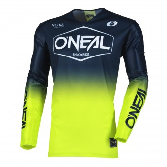 O'Neal Mayhem Hexx FR Jersey Trikot lang blau/gelb 2026 Oneal 