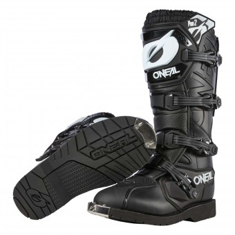 O'neal Rider Pro 2 MX Motocross Supermoto Motorrad Stiefel schwarz 2025 Oneal 