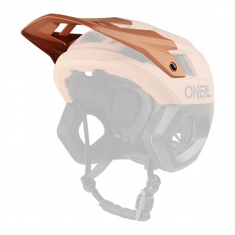 O'Neal Trapper Solid Visor Helm Blende Schirm caramel braun Oneal 