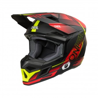 ONeal 3SRS Haze Motocross Enduro MTB Helm schwarz/rot/gelb 2026 