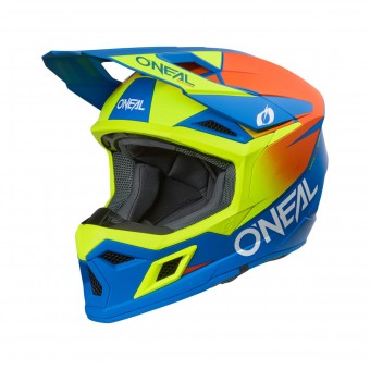 ONeal 3SRS Youth Solid Kinder Motocross Enduro MTB Helm blau/gelb 2026 