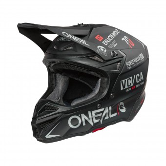 ONeal 5SRS Polyacrylite Brand Motocross Enduro MTB Helm schwarz/grau 2026 