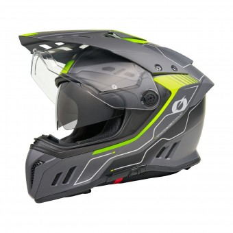 ONeal Sierra RS Echo Motorradhelm schwarz/gelb 2026 