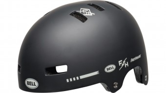 Bell Span BMX Dirt Kinder Fahrrad Helm Fasthouse matt schwarz/weiß 2025 