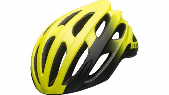 Bell Formula Rennrad Fahrrad Helm matt gelb/schwarz 2024 