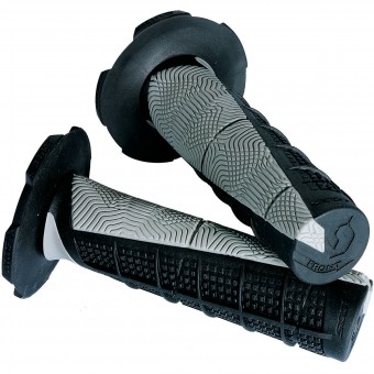 Scott Duece MX Motorrad Griffe inkl.Donut schwarz/grau 