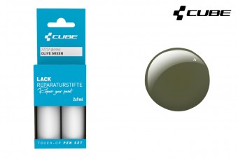 Cube Touch-Up Pen Lackreparaturstift Set olive green 