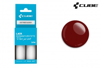 Cube Touch-Up Pen Lackreparaturstift Set 30ml / 49.83 / Liter red glossy 2227 