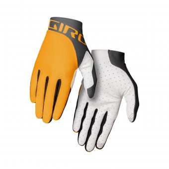 Giro Trixter Fahrrad Handschuhe lang gelb/grau 2022 